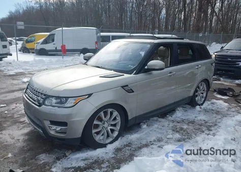 2016 Land Rover Range Rover Sport 3.0L V6 Supercharged Hse z USA, uszkodzony, nr VIN SALWR2VF5GA634121